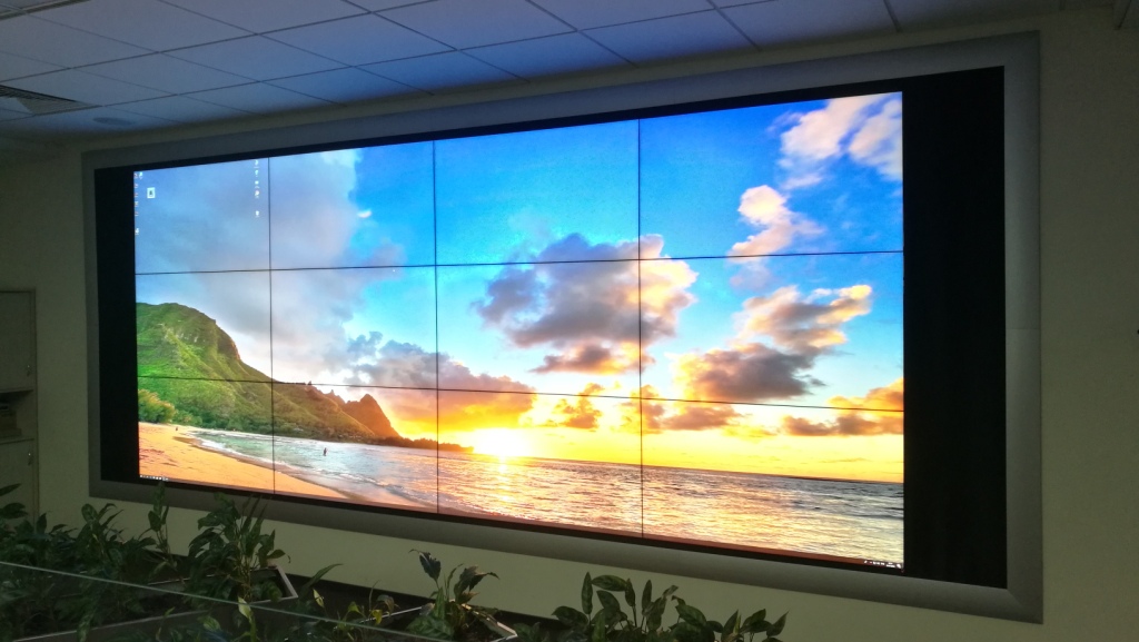 Монтаж и настройка видеостен