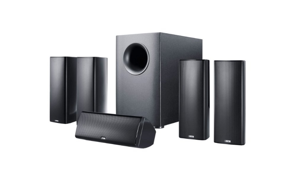 CANTON Movie 365, black matt