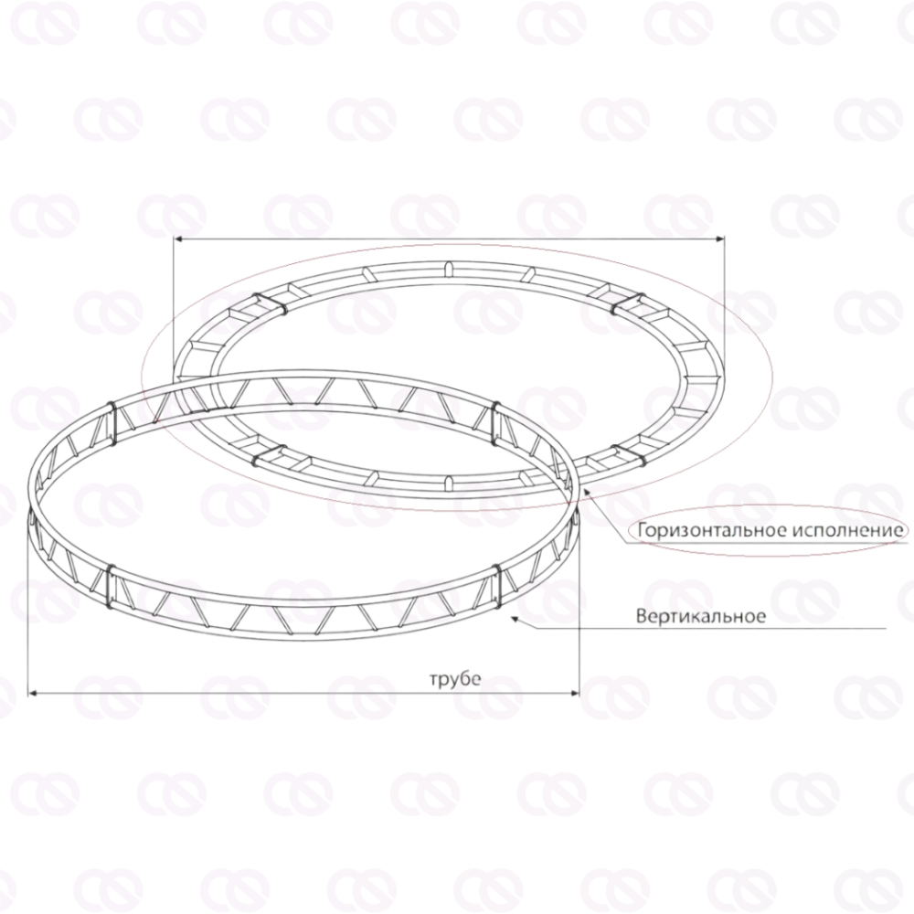 Круг горизонтальный P40-HD4