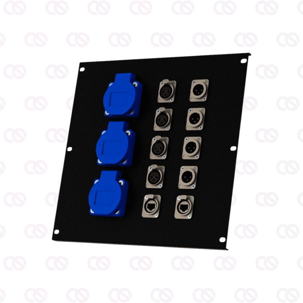 Панель LP5 03-4F-4M-2E для лючков сценических SH 05