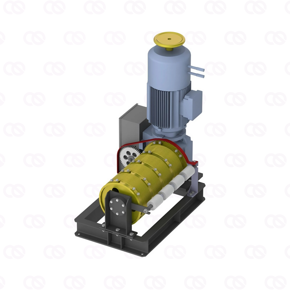 Лебедка театральная электромеханическая ЛЭБ-5,0-1,0-4Б14-1,5