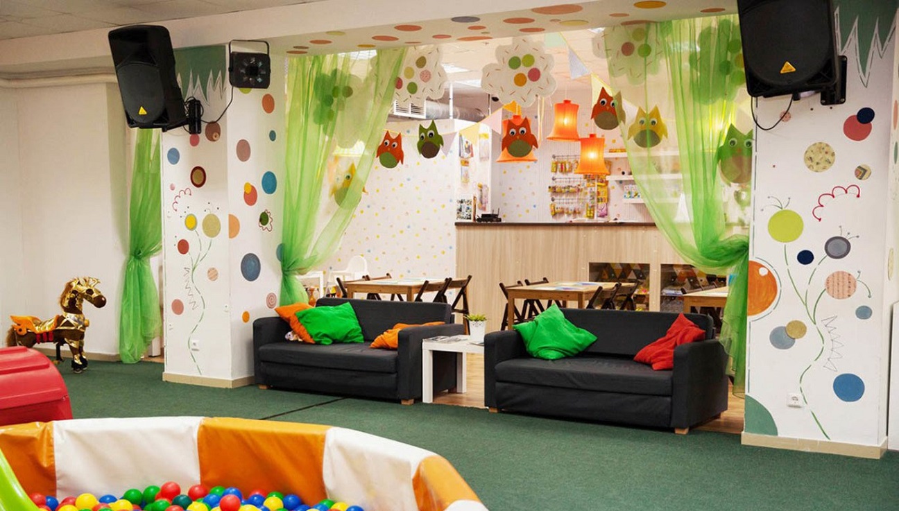 Озвучивание детских игровых комнат, центров отдыха и развлечений