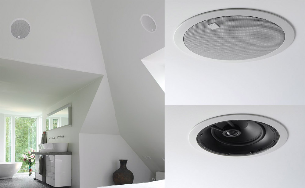 Установка потолочного динамика