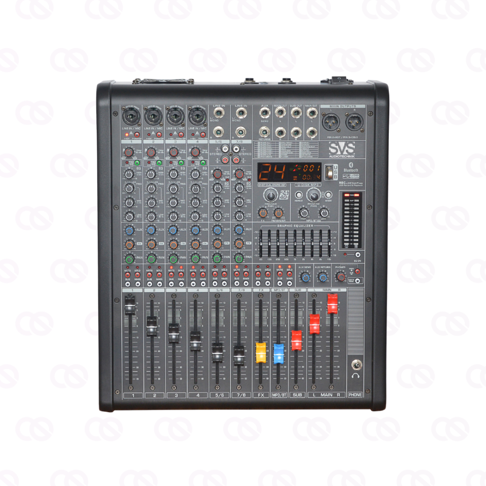 SVS Audiotechnik mixers PM-8A