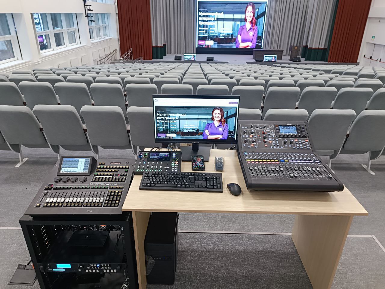 Проектирование и комплексная установка звука для концертных залов