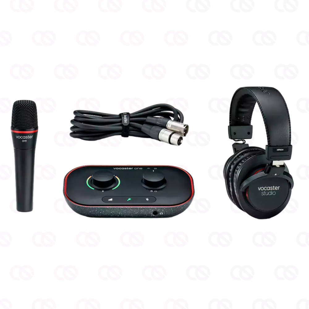 Focusrite Vocaster One Studio Podcast Set