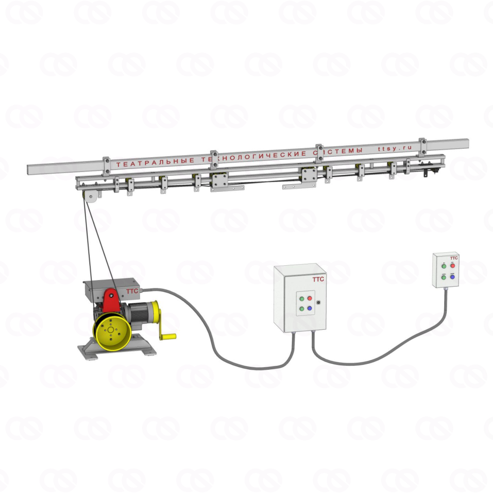 Механизм однотрекового занавеса ОМЗ-Т