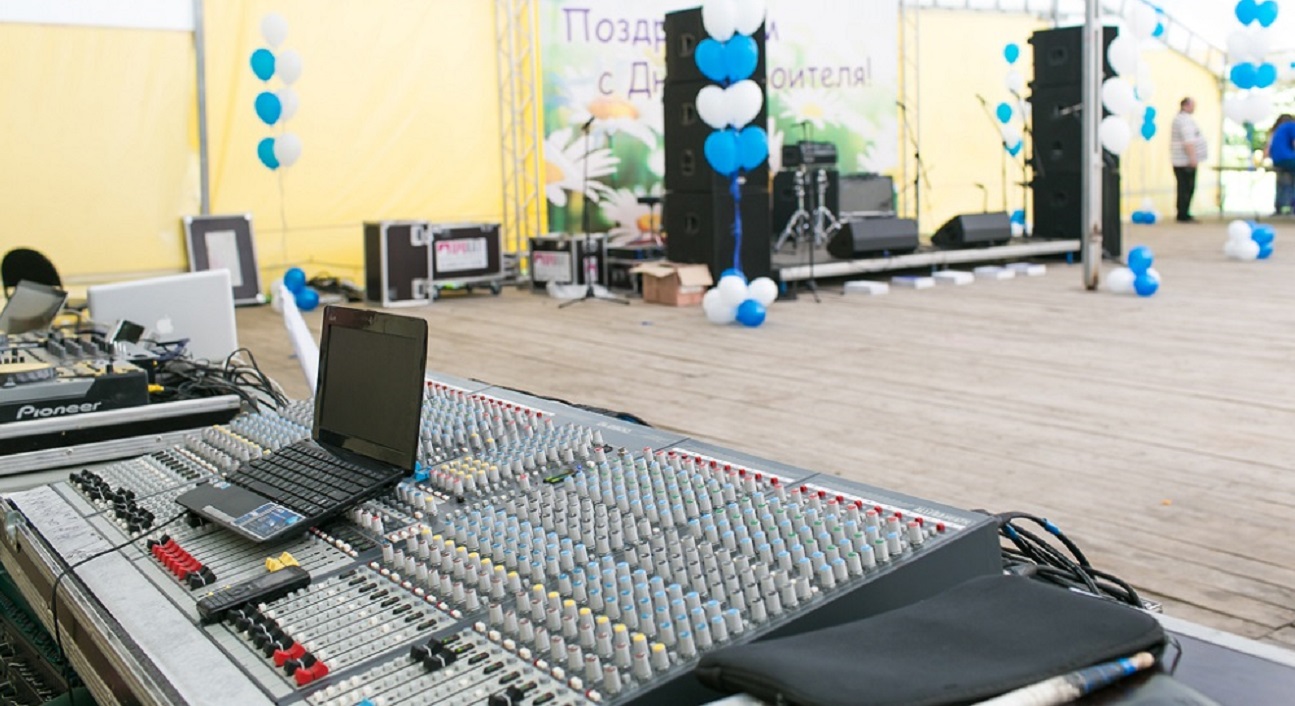 Звуковое оборудование для городских праздников и мест проведения массовых мероприятий