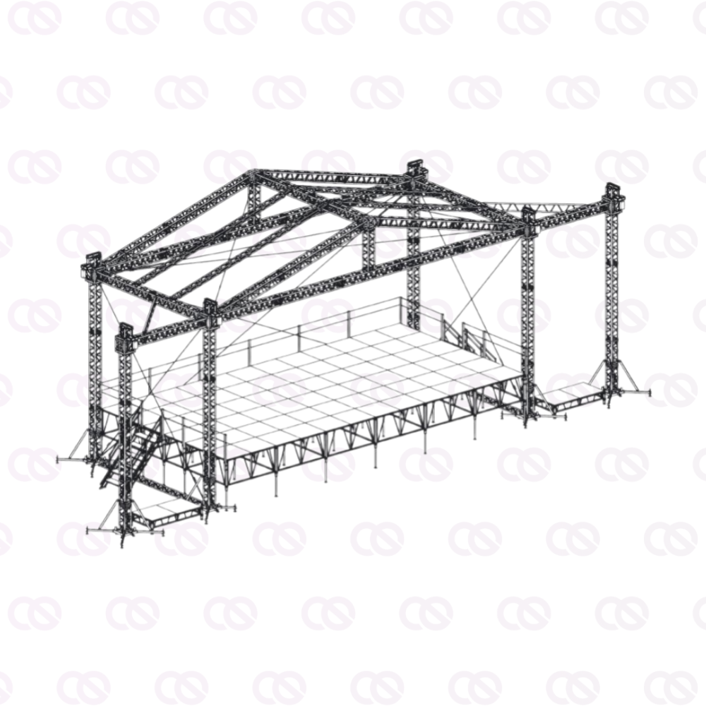 Сценический комплекс 14,4X7,2-8Z1 ЭЛ PRO