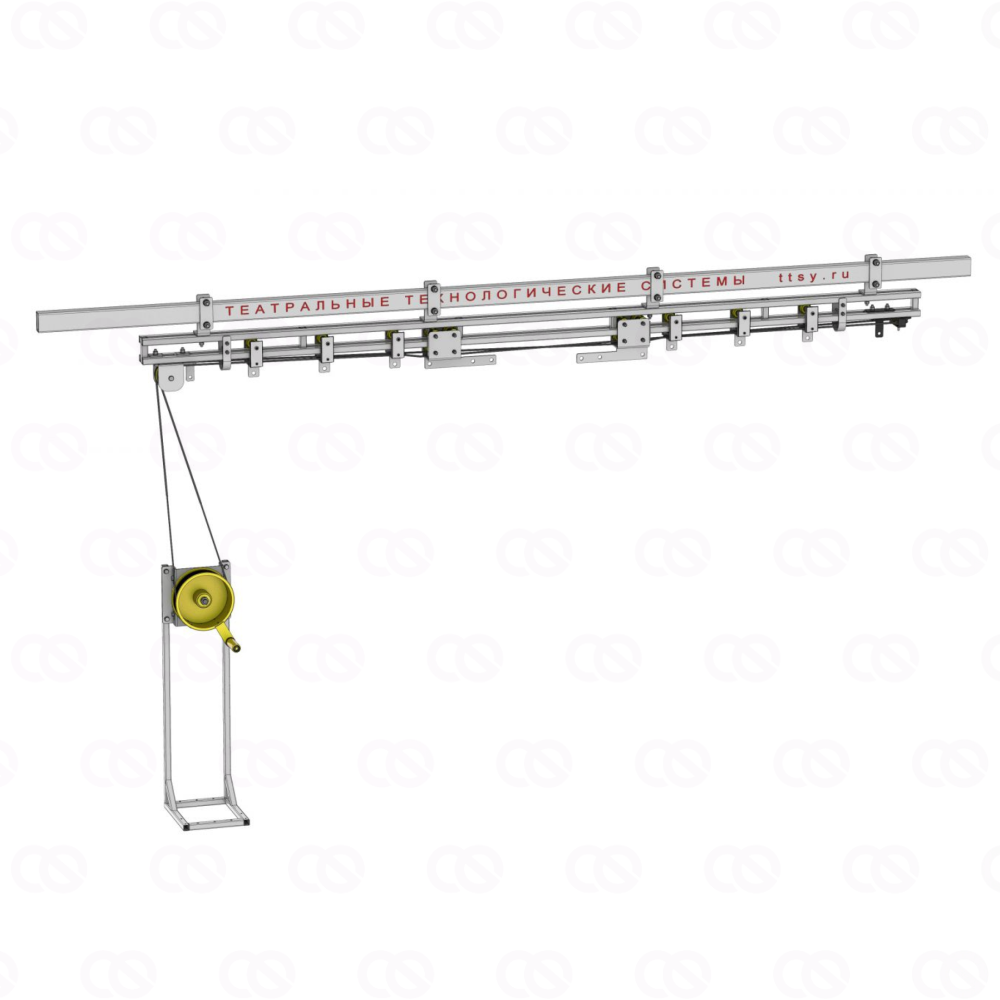 Механизм однотрекового занавеса ОМЗ-В