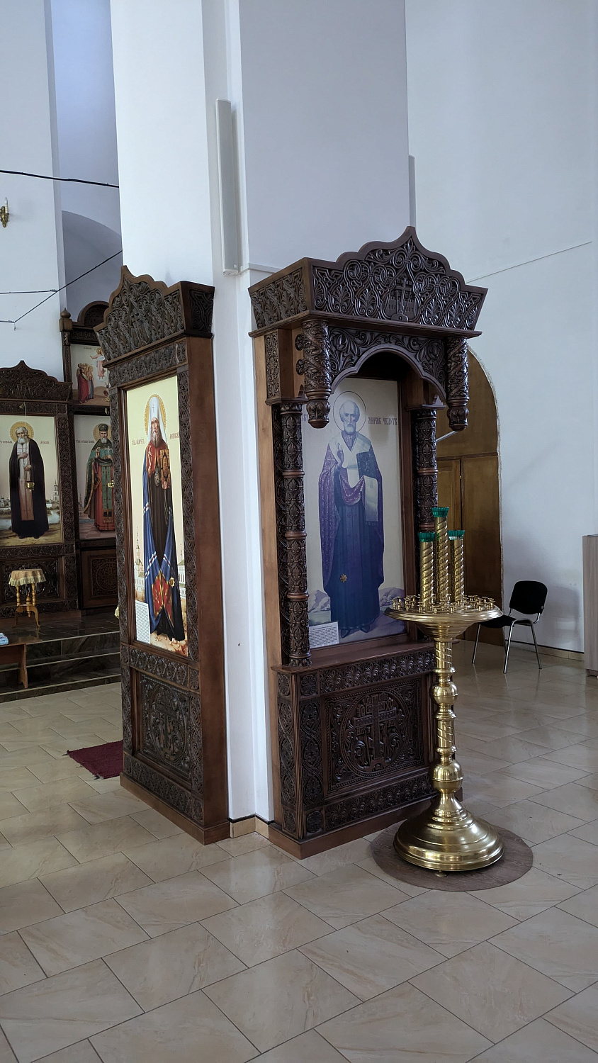Установка звукового оборудования и микрофонов в храме